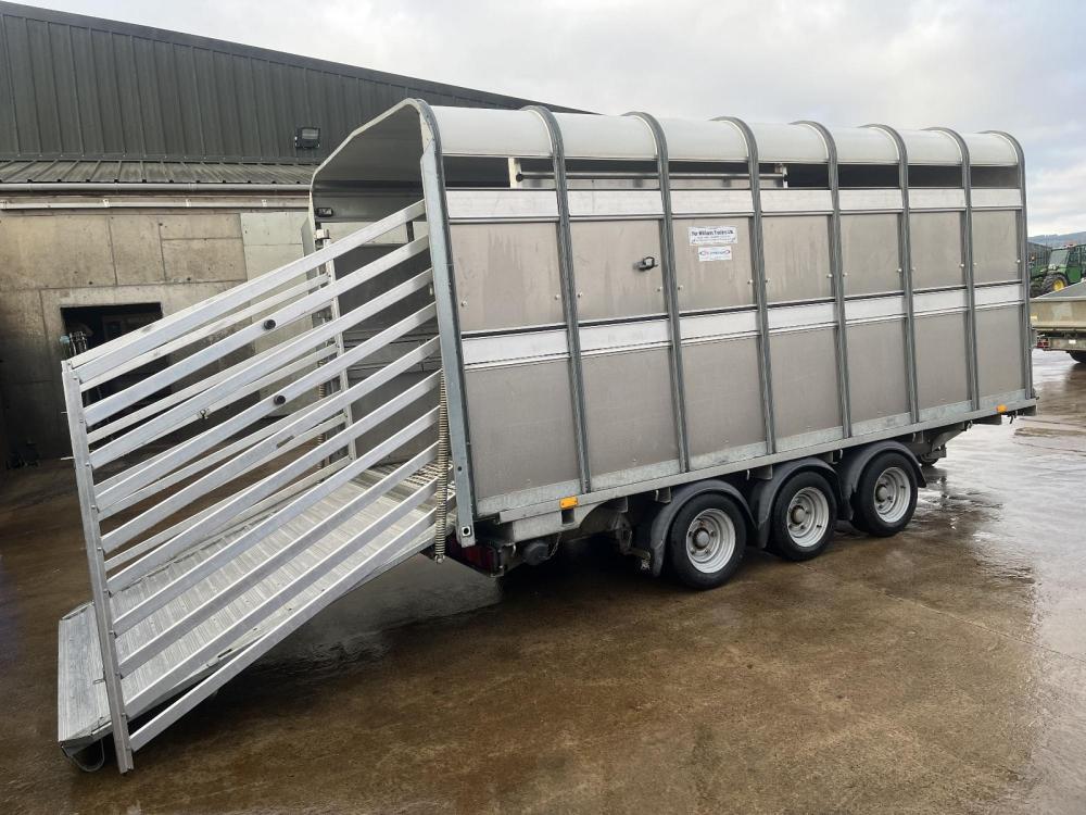 Ifor Williams Tri Axle Trailer J & S Montgomery Ltd