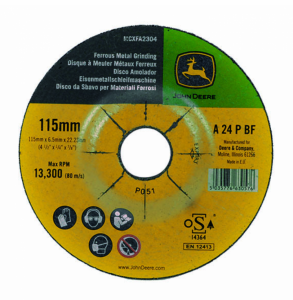 Metal Grinding Disc 115mm (4.5") x 6.5mm