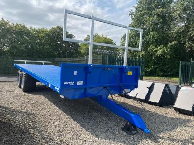 WARWICK FLATBED BALE TRAILER