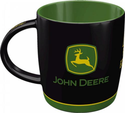 John Deere cup with logo